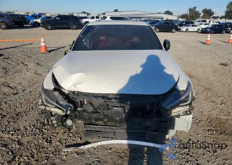 2018 Infiniti Q60 Luxe 300 z USA, uszkodzony, nr VIN JN1EV7EK1JM340121